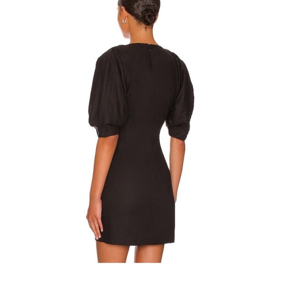 L’academie Ottilie Dress black size small - Picture 3 of 5